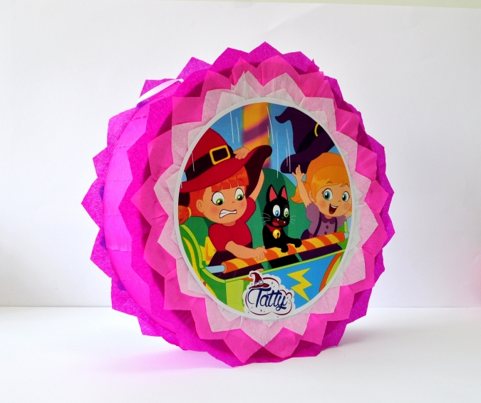 Пинята Татти и Мисифу, две лица 40х40 см