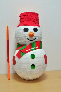 Пинята Снежен Човек Коледа  / Pinata Snowman