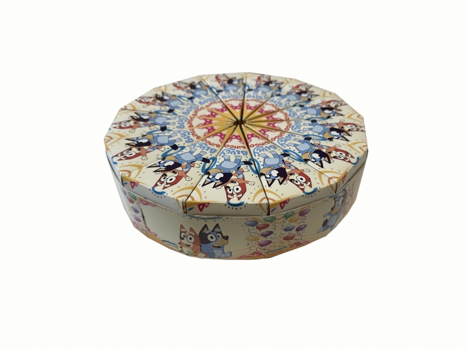 Комплект 13 парчета /заготовки за хартиена торта Блуи и Бинго, с вкл. ринг за декорация /Mr/