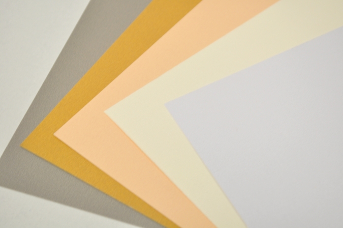 Перлен картон А4, 10бр. пакет, цвят бял /Sa/