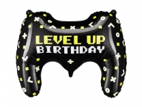 Фолиев балон Джойстик, плейстейшън, Level Up, 72 см, /Pd/