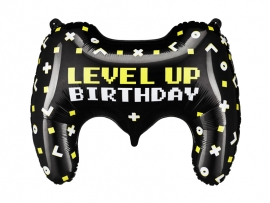 Фолиев балон Джойстик, плейстейшън, Level Up, 72 см, /Pd/