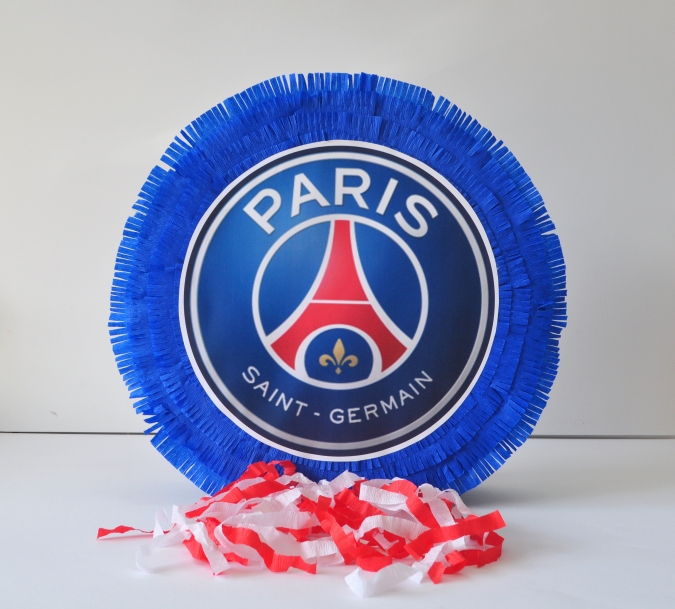 Пинята Неймар ПСЖ, две лица 40х40 см