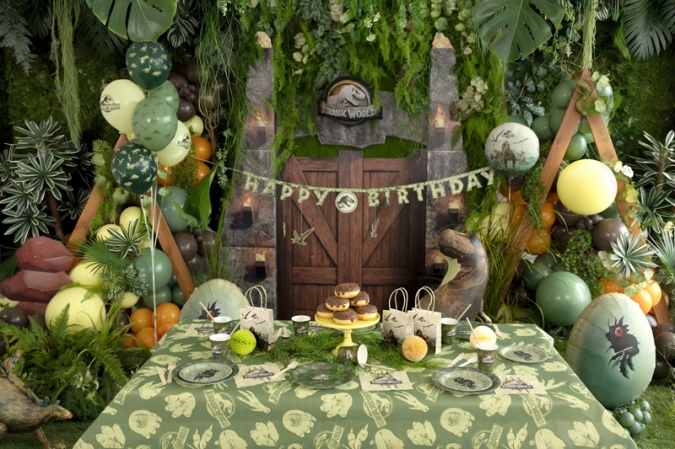 Парти покривка Джурасик Свят/Jurassik World, 120х180см /Pd/