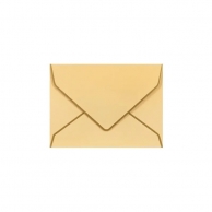 Плик за пари и други от луксозен перлен картон със златен кант /Km/