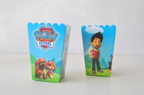 Кутийки за пуканки или сладки Пес Патрул - 8 бр. в пакет