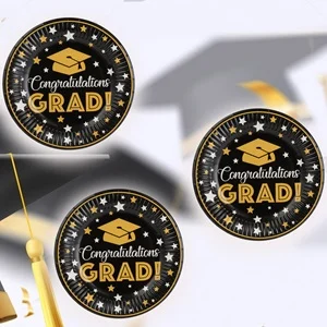 Хартиена чинийка Дипломиране/Grad, 18,0 см, 6бр. /Mb/