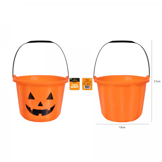 Пластмасова кофичка за лакомства за Хелоуин /Pp/