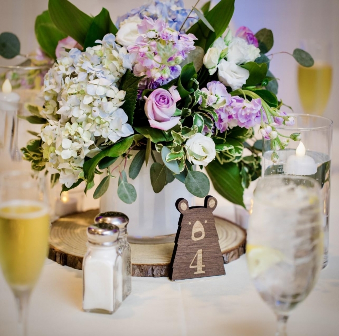 Дървена шайба за декорация, ф13см /Sa/