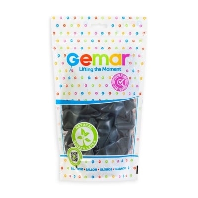 Балон цвят Смарагдово-зелено / Emerald green, диаметър 26 см, 100 бр. в пакет, Gemar G90 #104