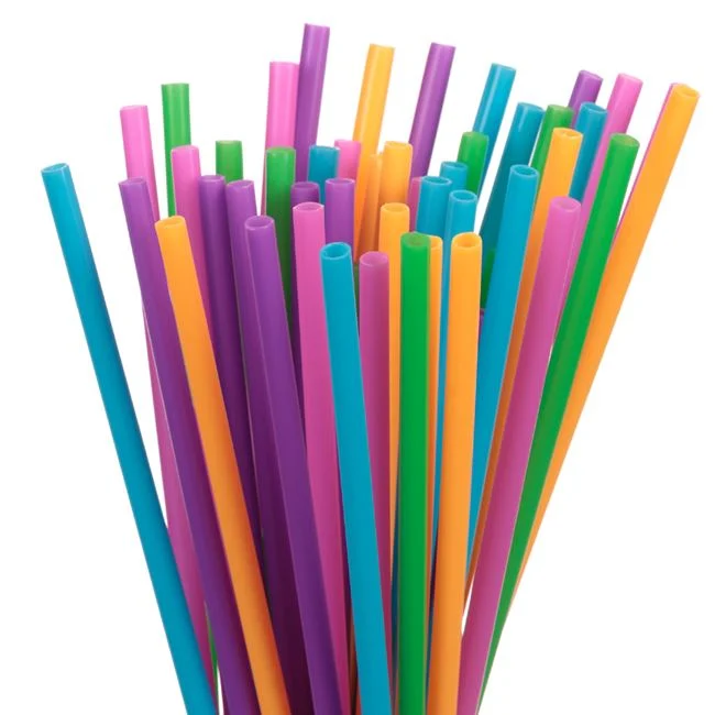 Сламки 50 бр. в опаковка различни цветове /Mb/