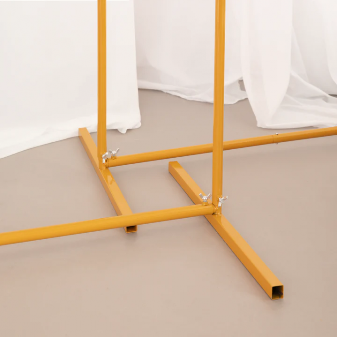 Метално сглобяемо пано /арка/, размер 200х100см, цвят златен /Pp/