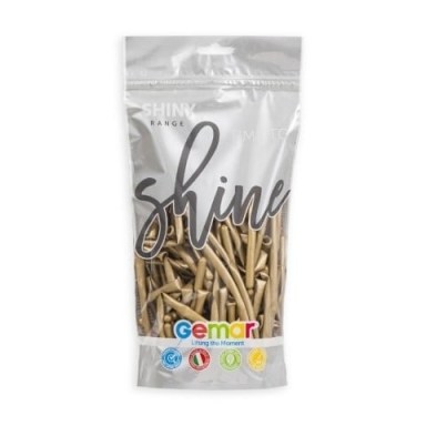 Моделиращи балони хром злато, 5х140см,100бр. в пакет, Gemar DB4 088