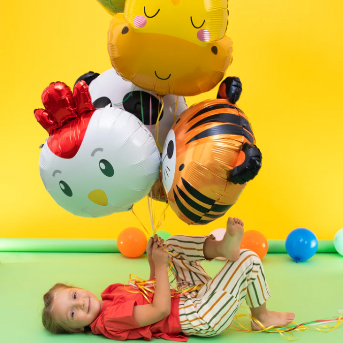 Фолиев балон Кокошка, животни от фермата, 69х52,0 см /Pp/