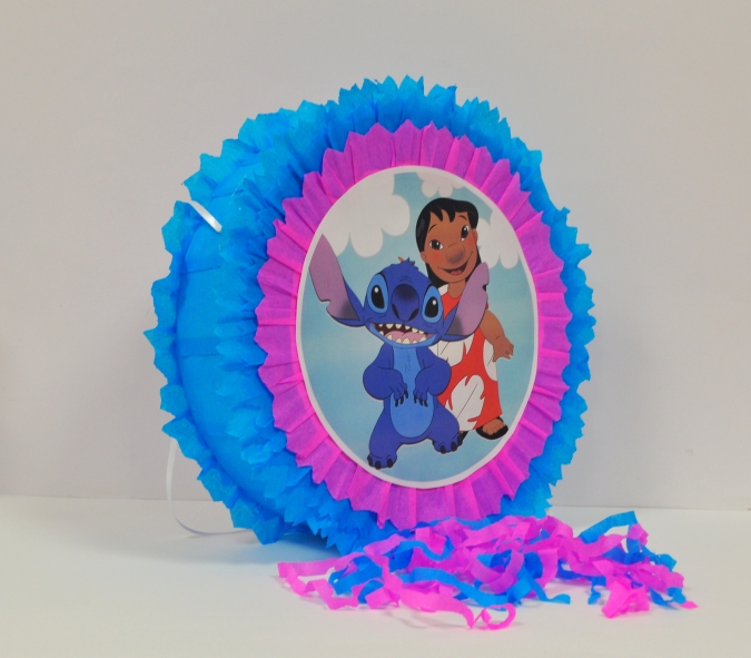 Пинята Лило и Стич, две лица 40х40 см