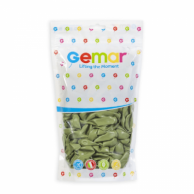 Балон маслинено зелен пастел, диаметър 13см,100бр. в пакет, Gemar A50 098