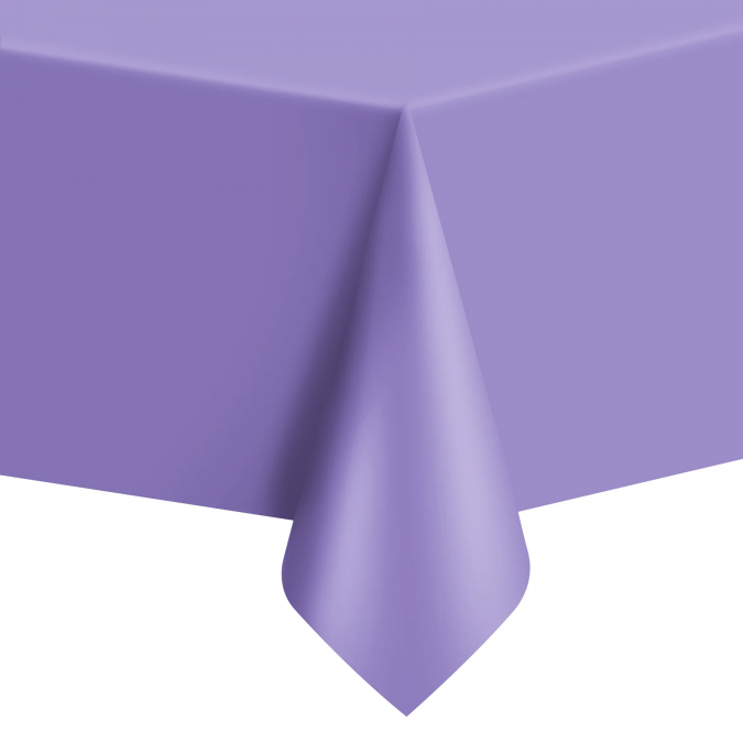 Покривка за еднократна употреба, лилава 137х274 см /Pp/