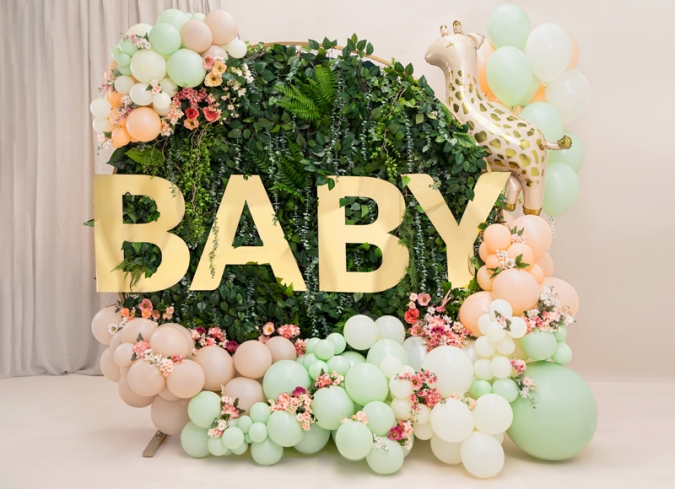 Балон цвят светло зелен /pistachio/ пастел, диаметър 30 см, 10 бр. в пакет /Pd/