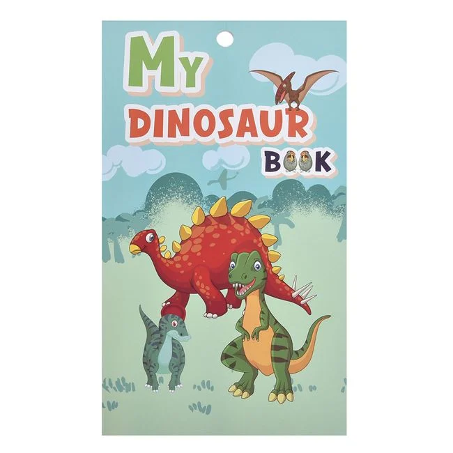 Книжка със стикери Динозаври /Mb/
