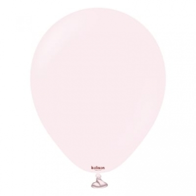 Балон бледо розов / Pale Pink, Калисан, диаметър 30 см, 10 бр. в пакет
