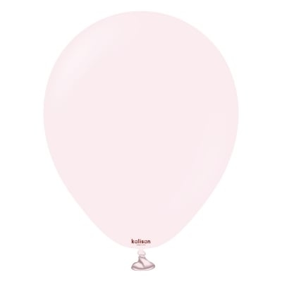 Балон бледо розов / Pale Pink, Калисан, диаметър 30 см, 10 бр. в пакет