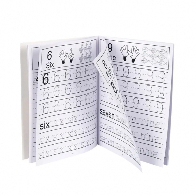 Образователна книжка Числата от 0 до 100 /Km/