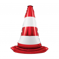 Фолиев балон Конус, 88х65см /Pp/