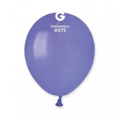 Балон цвят лавандулово син / Periwinkle, диаметър 13 см, 10 бр. в пакет, Gemar A 50 #075 /Uk/