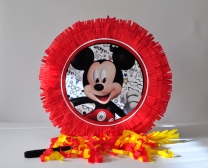 Пинята Мики Маус, две лица 40х40 см