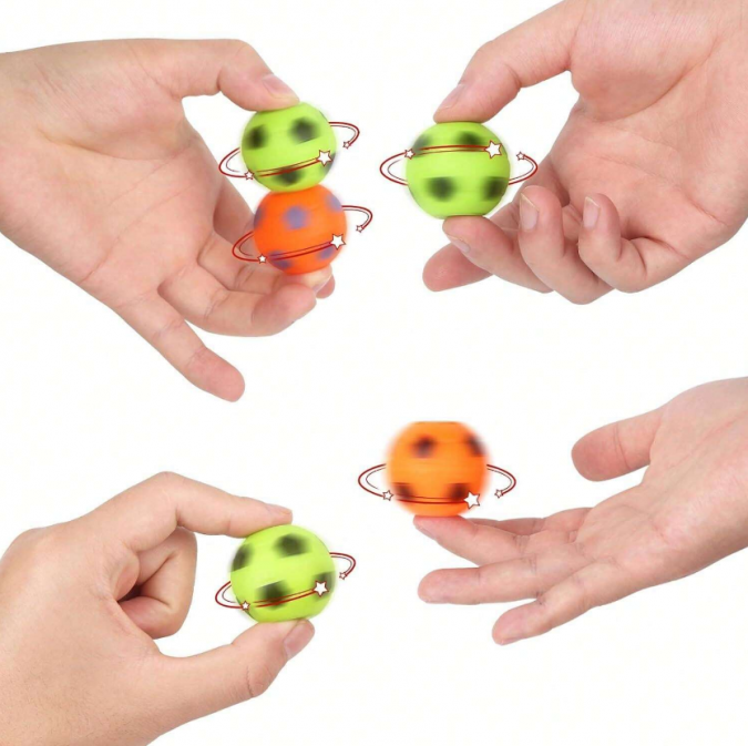 Мини въртяща се футболна топка, антистрес, фиджет, спинър /Ch/