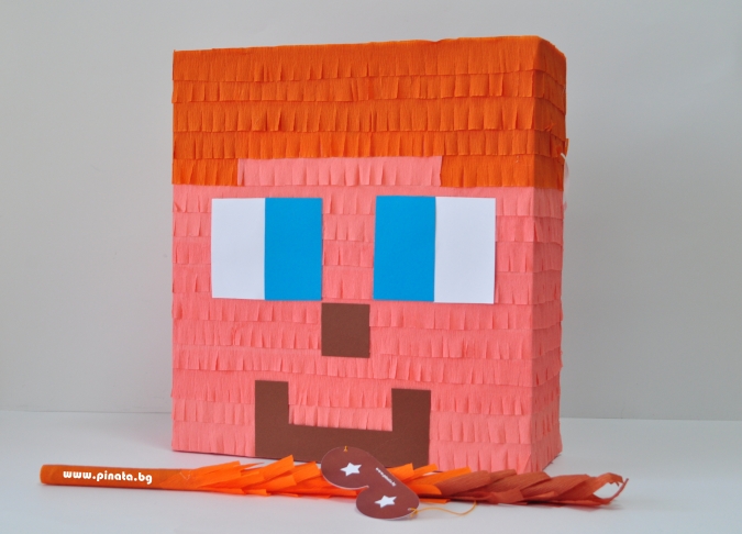 Пинята Стив Майнкрафт