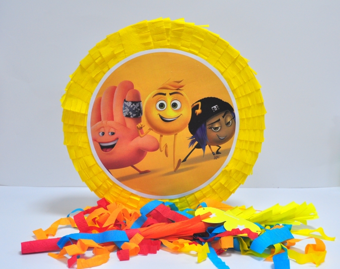 Пинята Емоджи, Емотикони, две лица 40х40 см