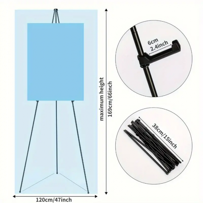 Статив със сгъваеми крака, 160см, под наем