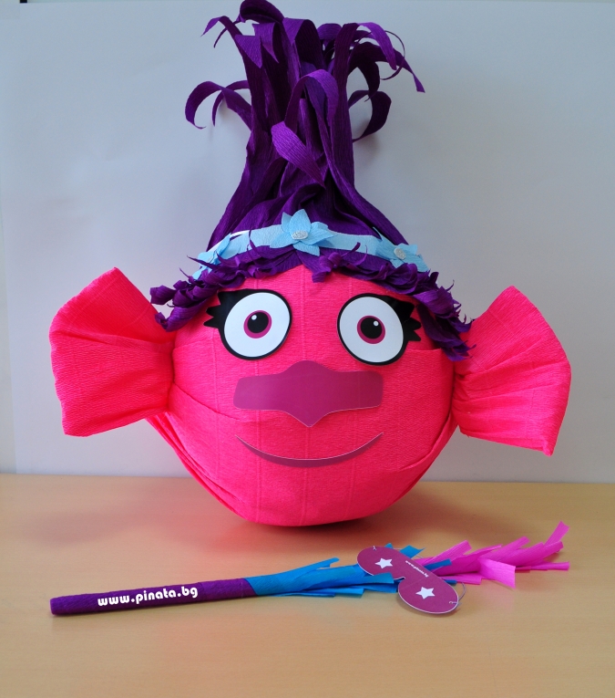 Пинята Попи Тролчета  / Pinata Poppy Trolls