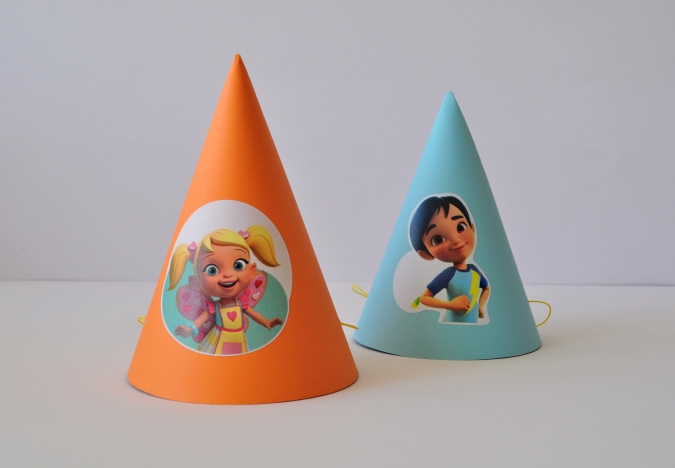 Персонализирана парти шапка Кафенето на Масленка, 3 бр. в пакет