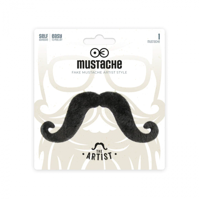 Мустаци тип Артист, художник,  13х5см /Pp/