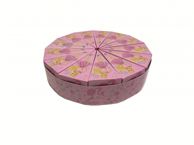 Комплект 13 парчета /заготовки за хартиена торта Барби, с вкл. ринг за декорация /Mr/