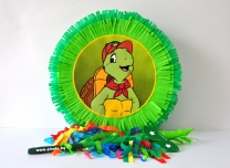 Пинята Костенурката Франклин, две лица 40х40 см