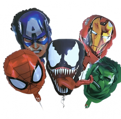Комплект 5 бр. фолиеви балони Отмъстителите/Avengers /Pe/