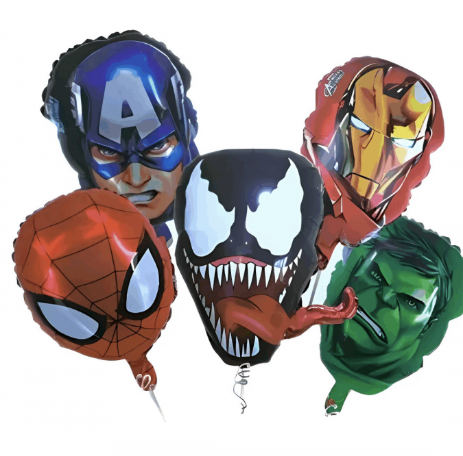 Комплект 5 бр. фолиеви балони Отмъстителите/Avengers /Pe/