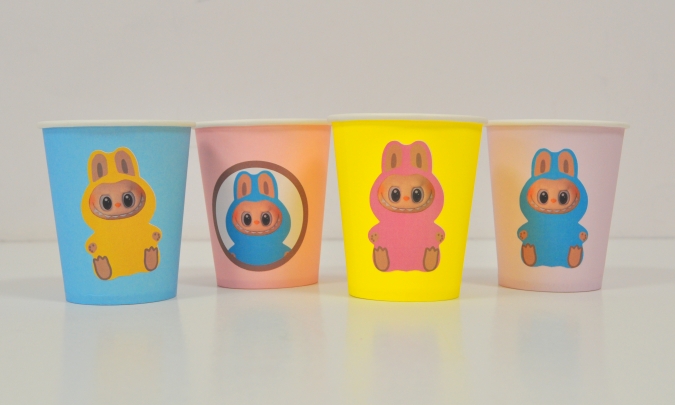 Парти чашка 220 мл., Лабубу, 6бр. пакет