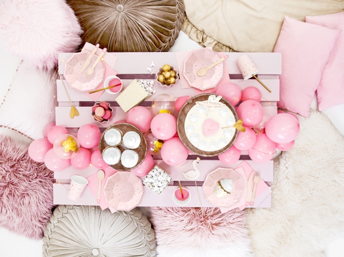 LED лампички за декорация, 1,90м,  цвят медено злато /Pd/