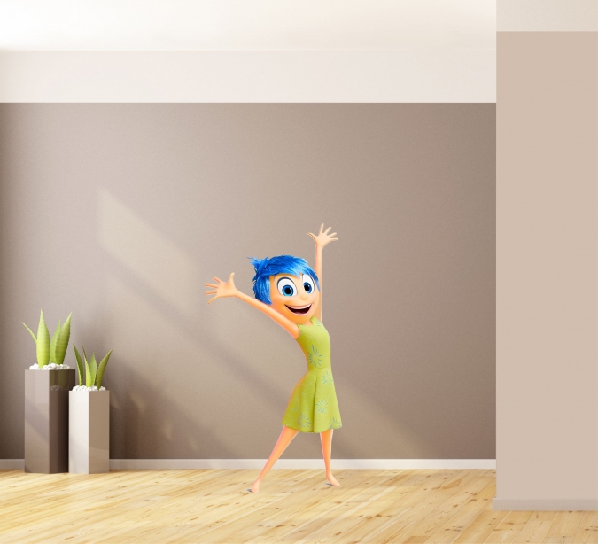 Фигурка за декорация Джой/Отвътре навън, свободно стояща, 40 см pvc