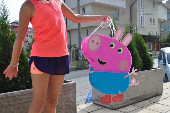 Пинята Пепа Пиг Джордж височина 55 см