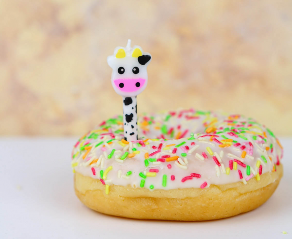 Свещички за рожден ден Сафари, джунгла, животни, 4 броя /Gd/