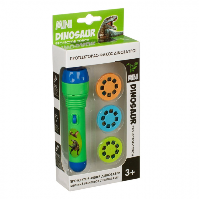 Прожектор Динозаври с 3 диска /Mb/