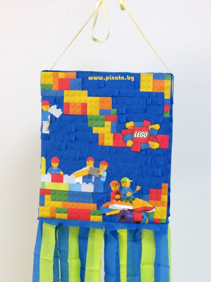 Пинята Лего 40х40см