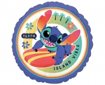 Фолиев балон Стич, 43 см /Gd/