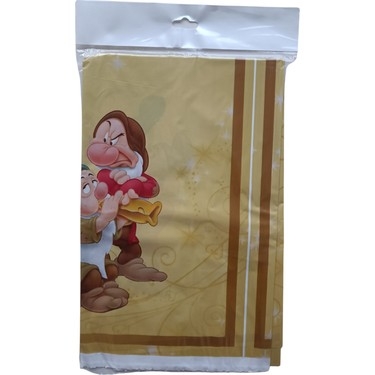 Парти покривка Снежанка и седемте джуджета, 120х180 см /Tr/
