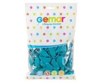 Балон цвят Тюркоаз / Turquoise , диаметър 26 см, 100 бр. в пакет, Gemar G90 #068